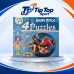 Angry Birds 4 Puzzles Kids Toy