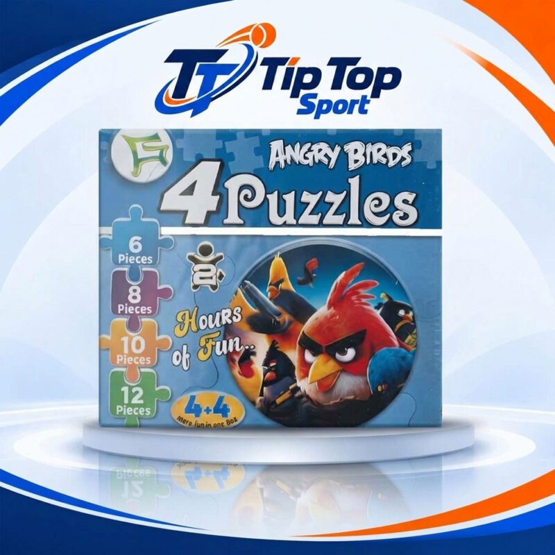 Angry Birds 4 Puzzles Kids Toy
